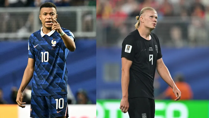 Kylian Mbappé y Erling Haaland Mundial 2026