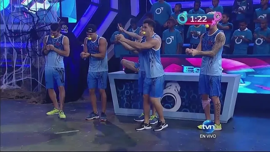 La mayoría de palabras las adivinaron los Machos en Dímelo con Mímicas