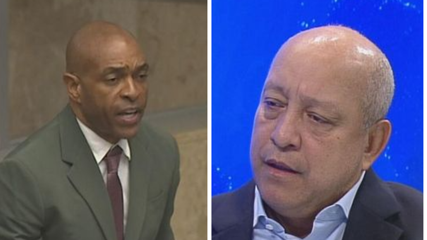Jairo Bolota Salazar y Crispiano Adames, diputados del Partido Revolucionario Democrático