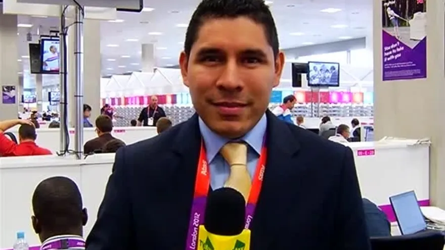 La sala de prensa de Londres 2012