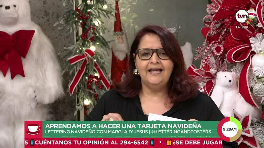 Aprendemos a hacer una tarjeta nivedeña