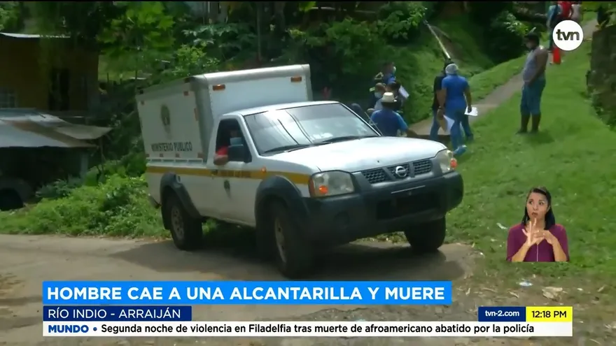 Muere un hombre tras caer en una alcantarilla