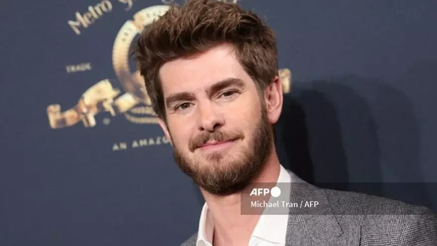 El actor Andrew Garfield