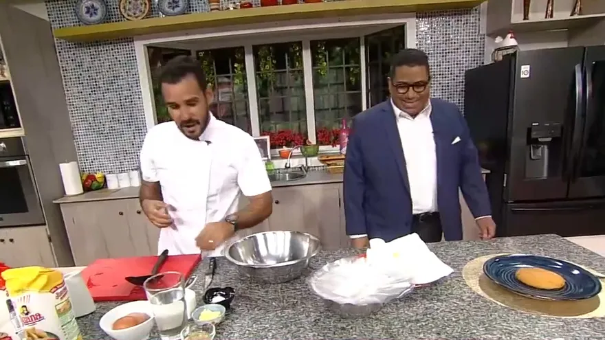 Receta: Arepas con huevo