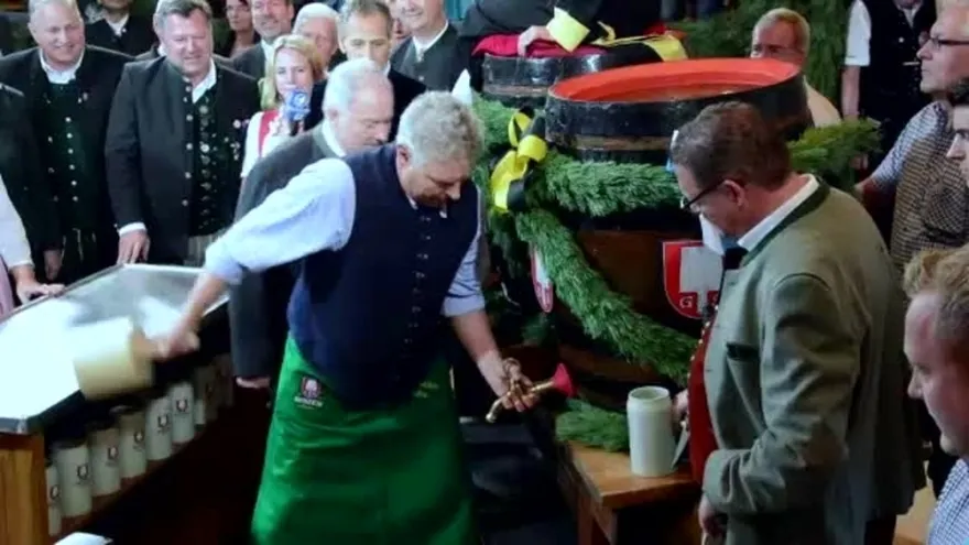 Inicia el Oktoberfest en Munich