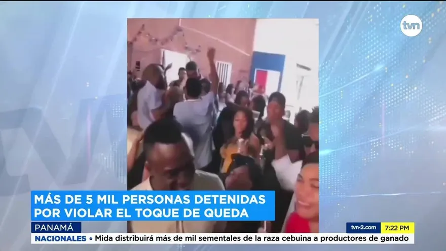 Continúan las violaciones al toque de queda