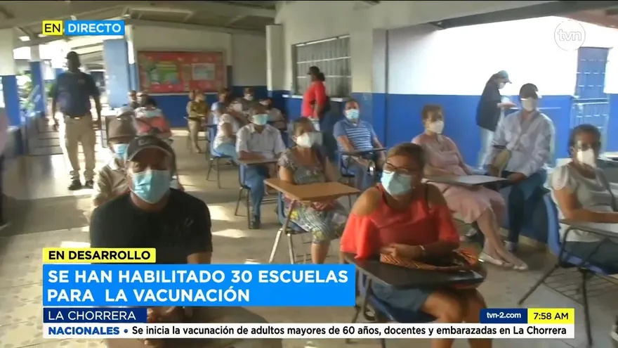 Avanza la vacunación en las escuelas en La Chorrera