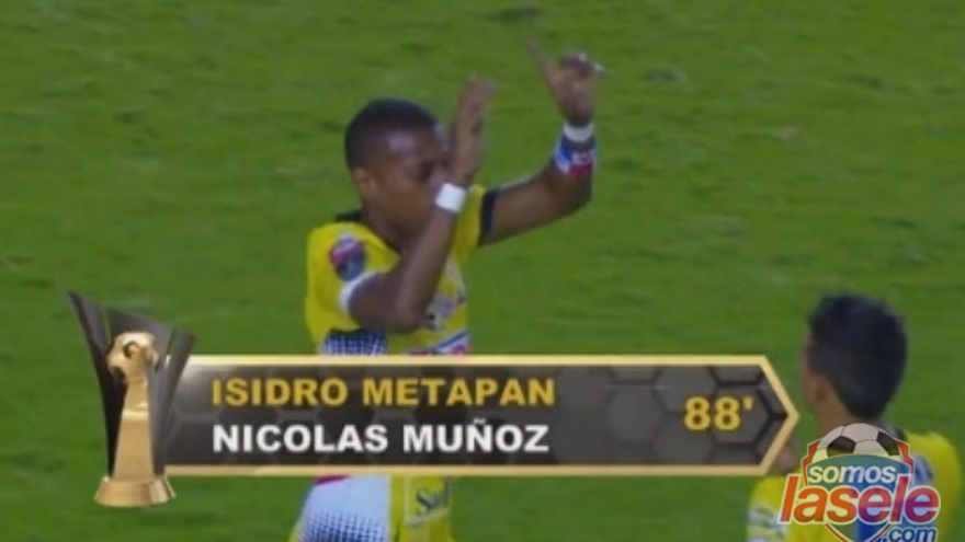 'Yuyu' Muñoz anota golazo en derrota del Metapán en Concachampions