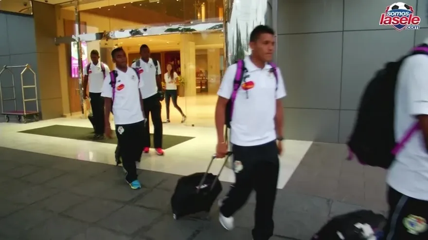 Salida de la Selección de Panamá a Martinica