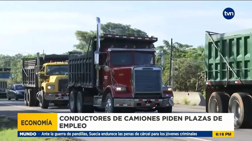 Conductores realizan protesta en Chiriquí