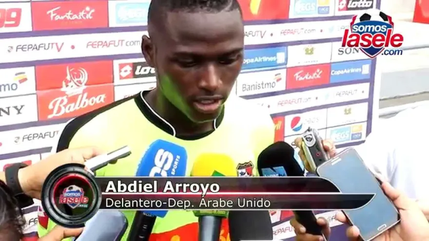 Escuche al delantero del Deportivo Árabe Unido, Abdiel Arroyo