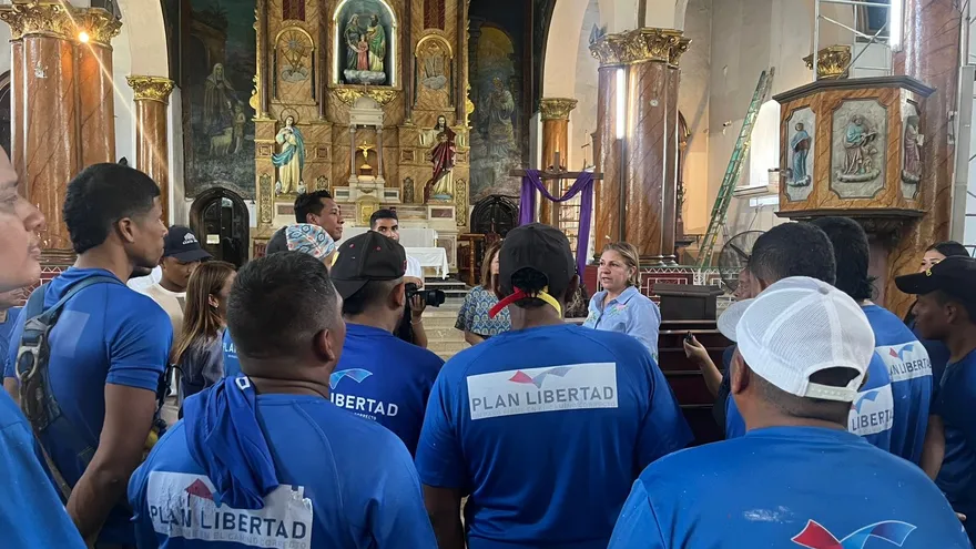 Plan Libertad impulsa conservación de la Iglesia de Santa Ana