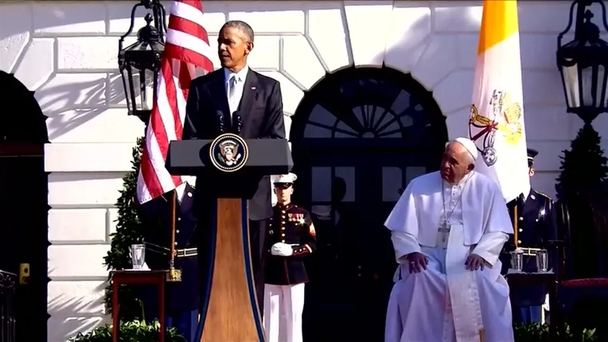 Discurso de Obama y del Papa Francisco