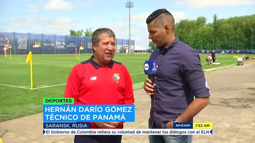 Hernán Darío Gómez en exclusiva para TVN Noticias