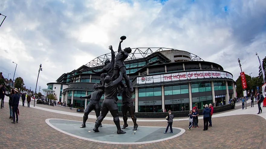 Fachada del estadio Twickenham
