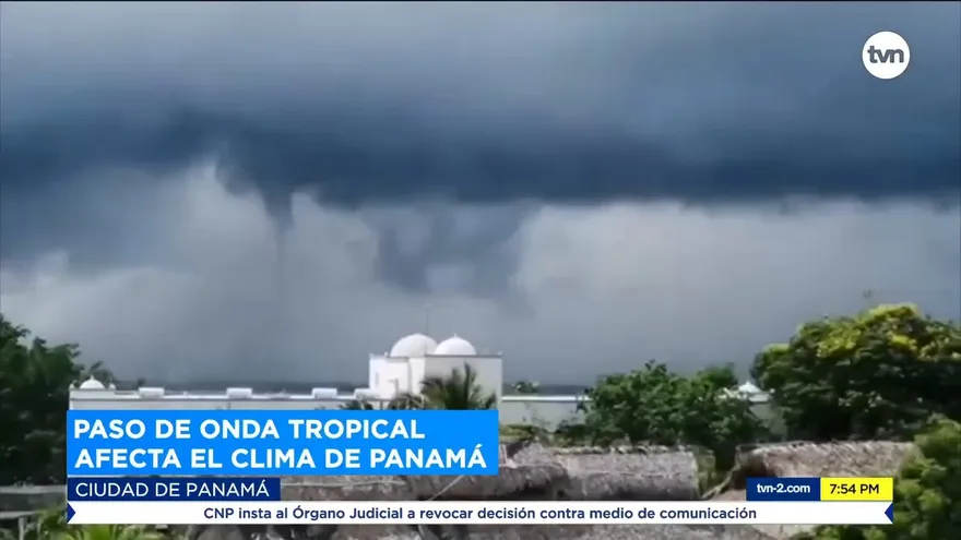 Se registra tromba marina en Coclé producto del mal tiempo