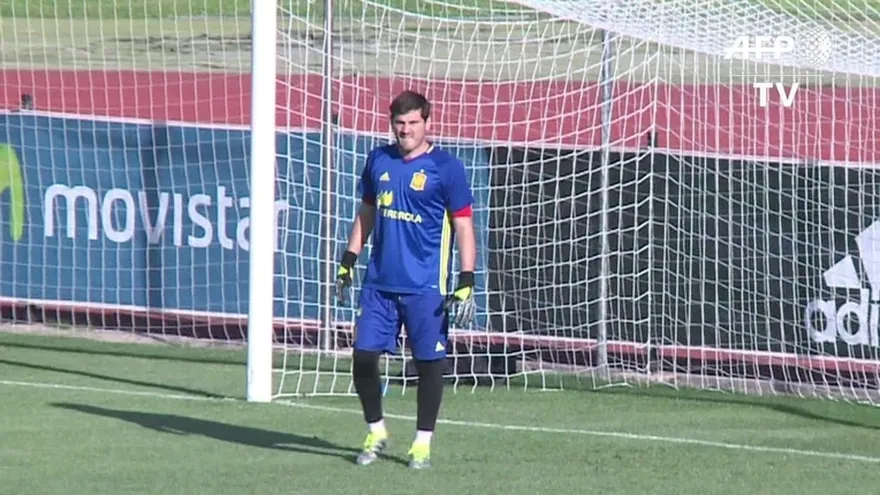 Iker Casillas se quedó fuera de 'La Roja' en primera lista de Lopetegui
