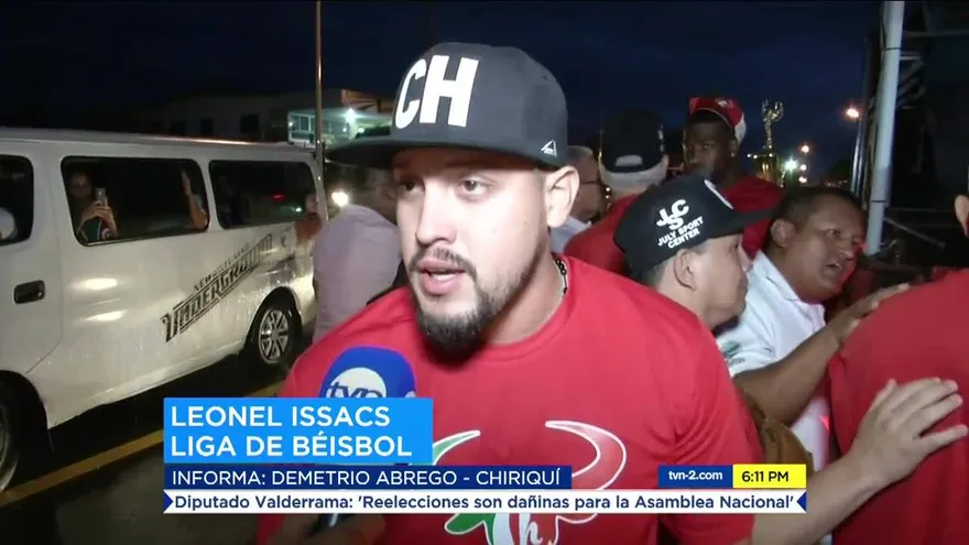 Chiricanos celebraron el triunfo del Béisbol Mayor