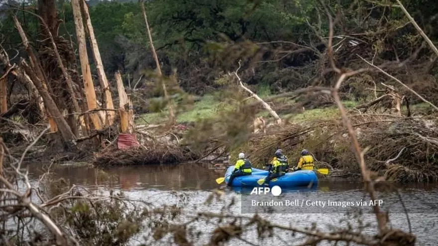 Inundaciones en Texas.
