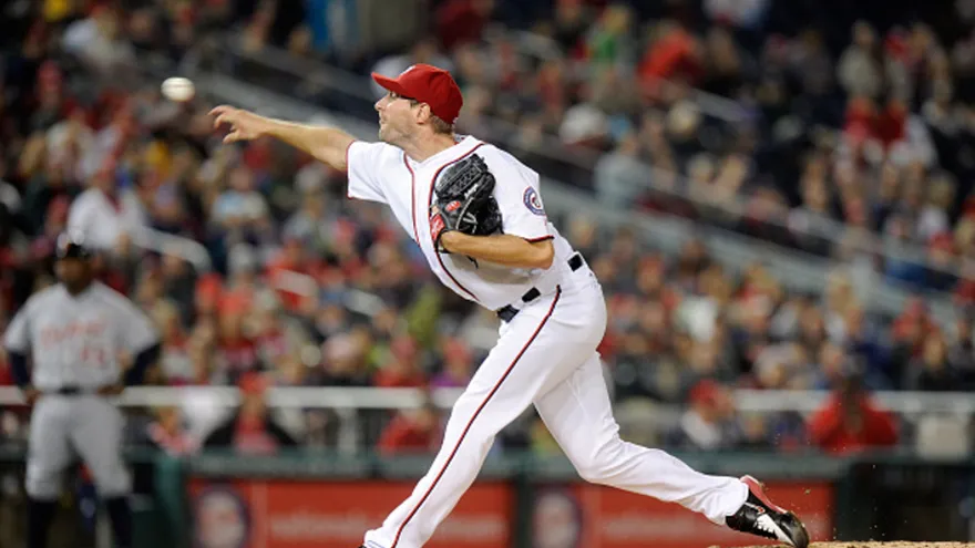 Scherzer rompe récord de ponches en el partido contra Los Tigres de Detroit