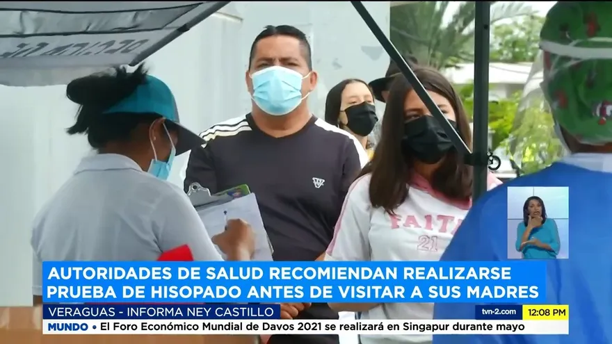 Siguen los hisopados en puestos fijos en Veraguas