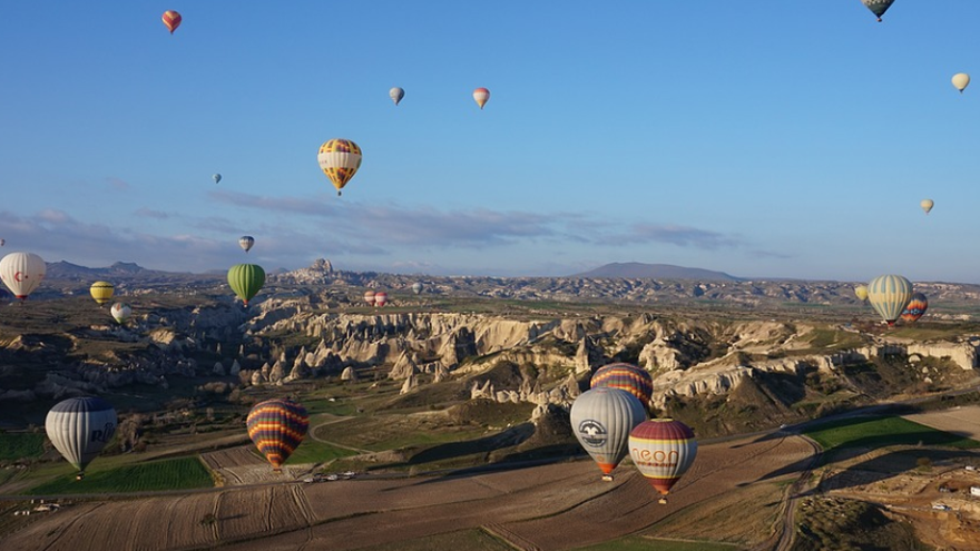 Foto ilustrativa: Globos aerostáticos en Turquía
