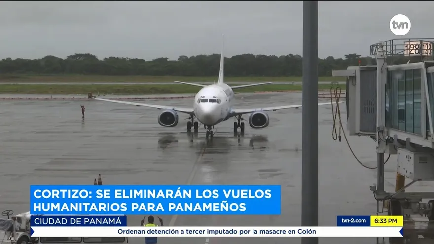 El Gobierno señala que eliminarán los vuelos humanitarios para panameños