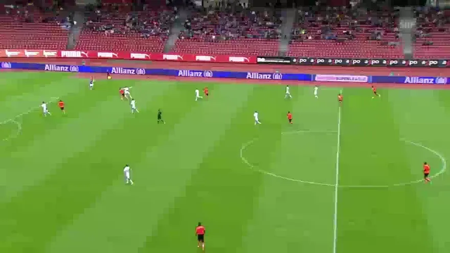 Gabriel Torres dijo presente en el gol para su club el Lausanne Sport