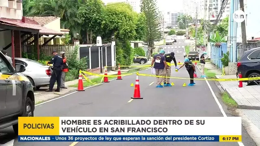 Hombre fue acribillado dentro de su vehículo en San Francisco