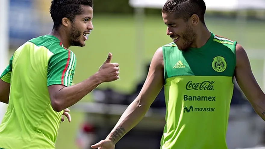 Giovani y Jonathan dos Santos.