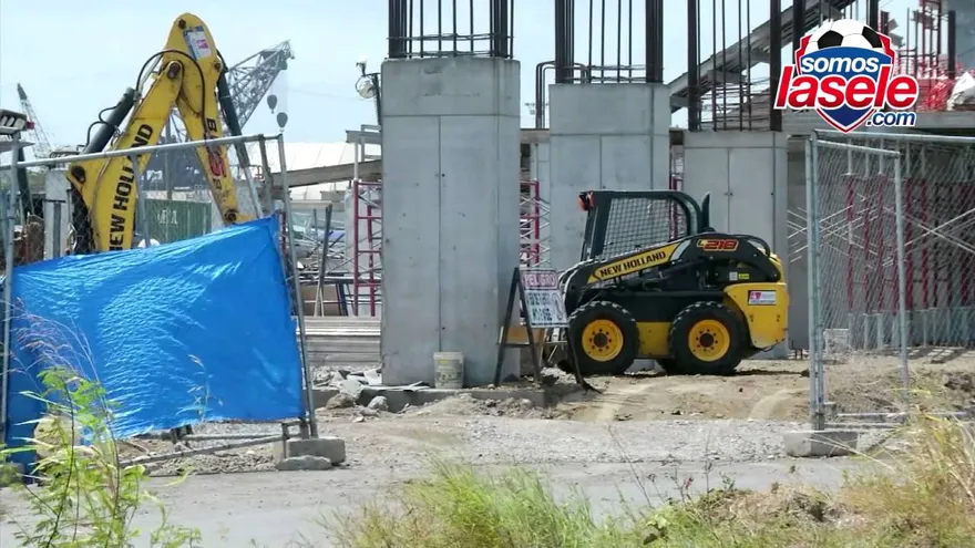 El Estadio Armando Dely está en franca remodelación, en exclusiva