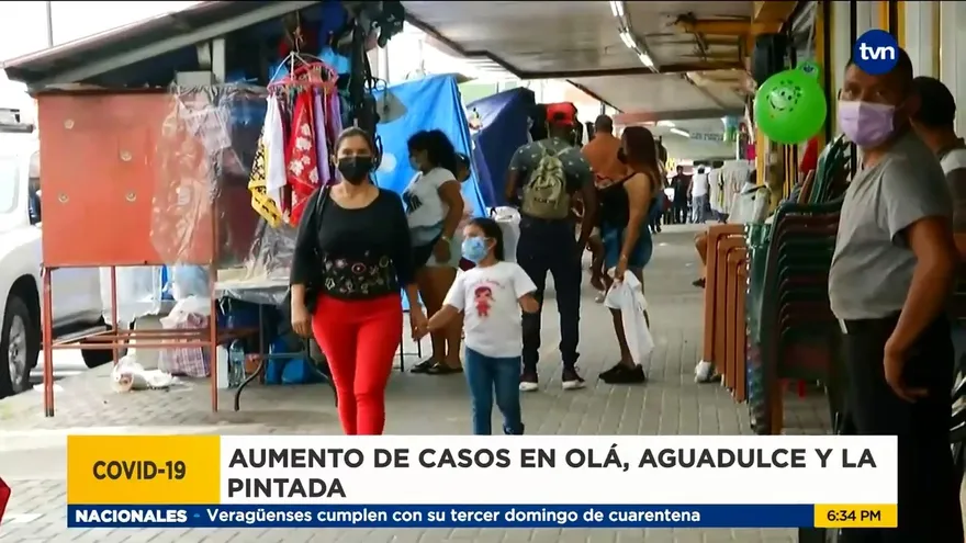 Aumenta cifra de contagio en tres distritos de Coclé