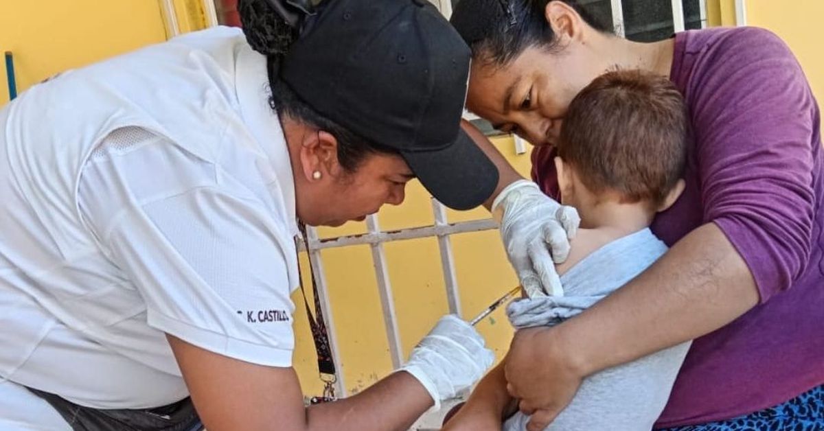 Ministerio de Salud reprograma jornadas extramuros para reforzar control del sarampión