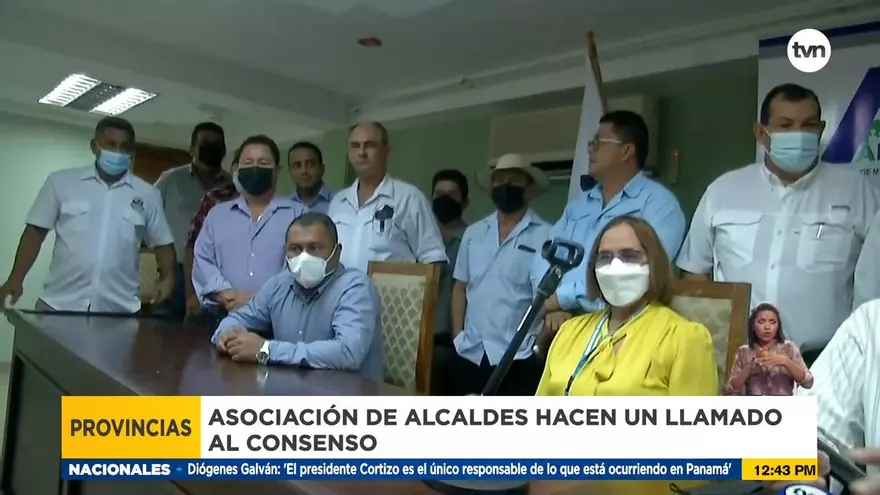 Asociación de Alcaldes se pronuncian sobre la crisis social