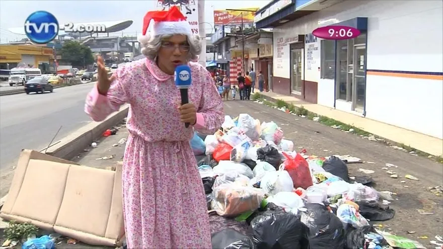 Denuncia de Chana basura en San Miguelito (Chana)