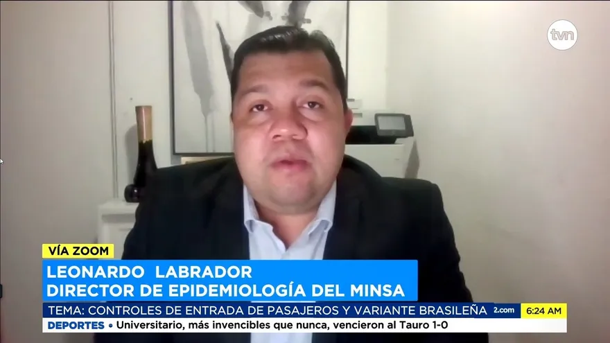 Control de entrada de pasajeros y variante brasileña