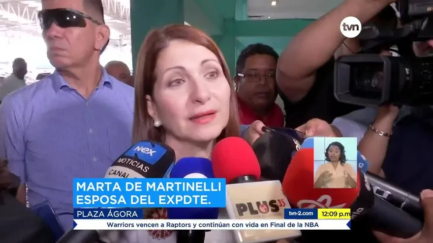 Familiares del expresidente Martinelli esperan su liberación