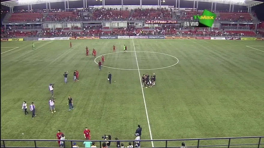 Jugadores de Panamá tras clasificar a preolímpicos