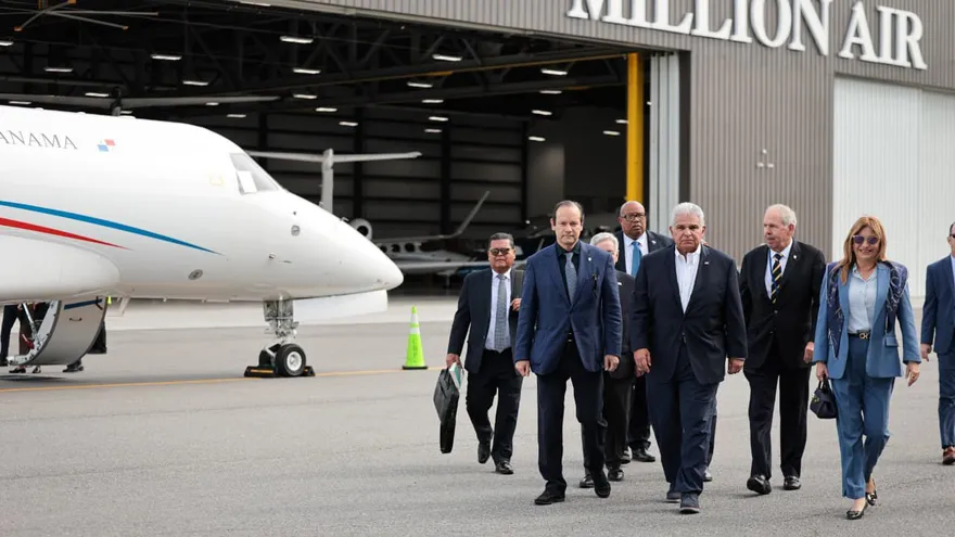 Presidente José Raúl Mulino llega a Nueva York