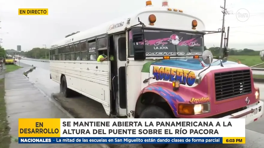 Tras enfrentamientos, vía en Pacora se mantiene abierta y fluida