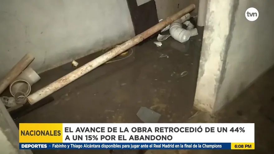 Recorrido a las deterioradas obras del nuevo hospital en Colón