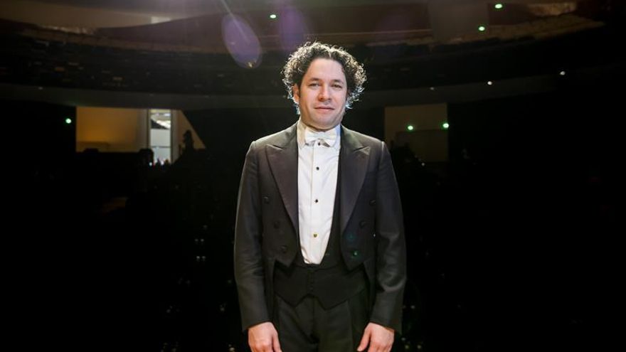 El director de orquesta venezolano, Gustavo Dudamel