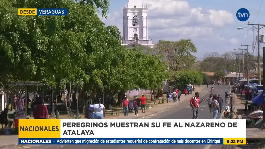 Siguen llegando los peregrinos a Atalaya