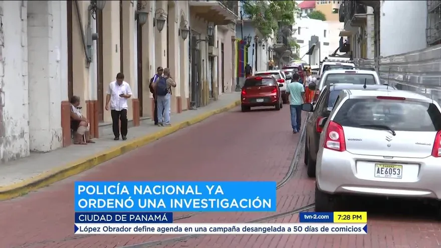 Le roban a extranjero a plena luz del día