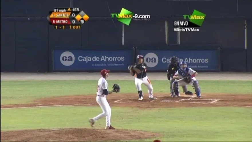 Los Santos toma el comando 1-0 sobre P. Metro