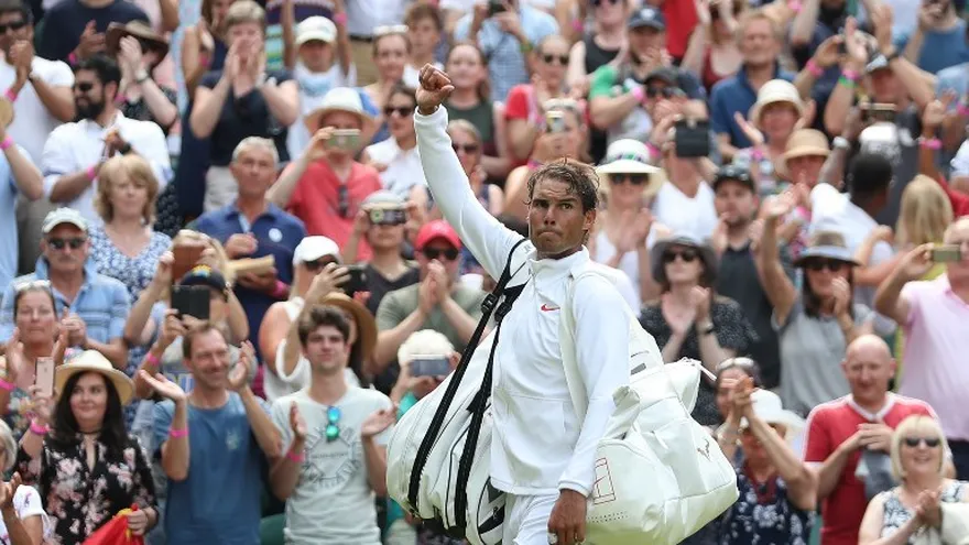 Nadal gana al kazajo Kukushkin y está en tercera ronda de Wimbledon