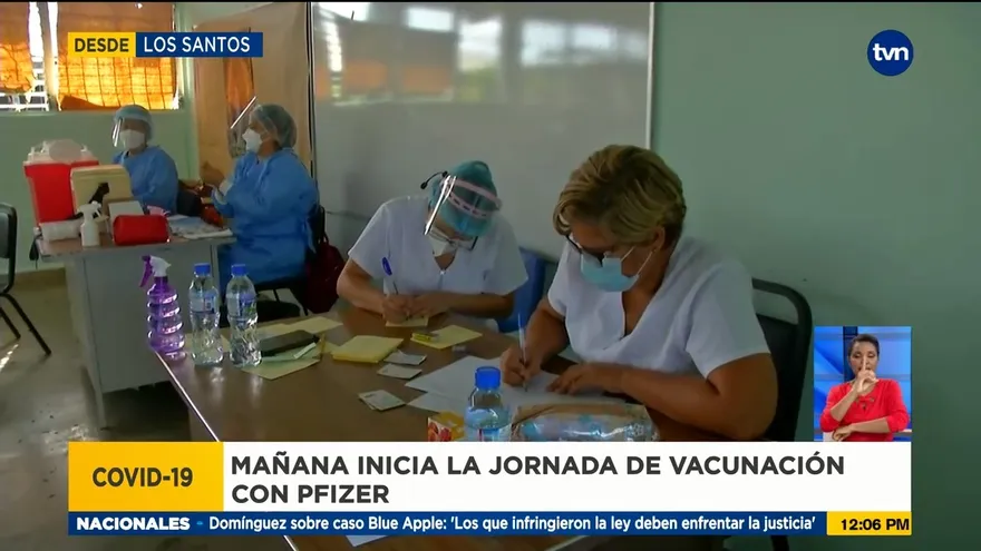 Mañana inicia segunda vacunación por barrido en el 7-1 de Los Santos