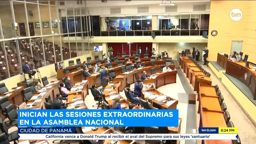 Inician las sesiones extraordinarias en la Asamblea Nacional