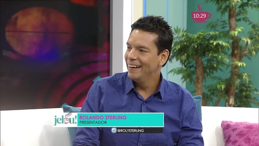 Rolando Sterling habla de su faceta de actor y cómo conoció a su futura esposa