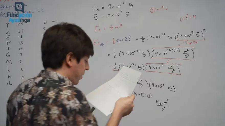 Ayudinga Física 10° - Operaciones con Notación Científica - Parte V 19 de mayo de 2020